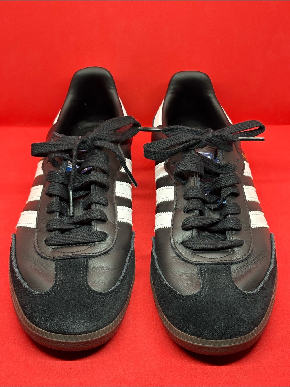 Black Adidas Sambas unisex